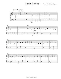 Easy Hymn Arrangements for Piano | Kathryn Lee Carpenter Music